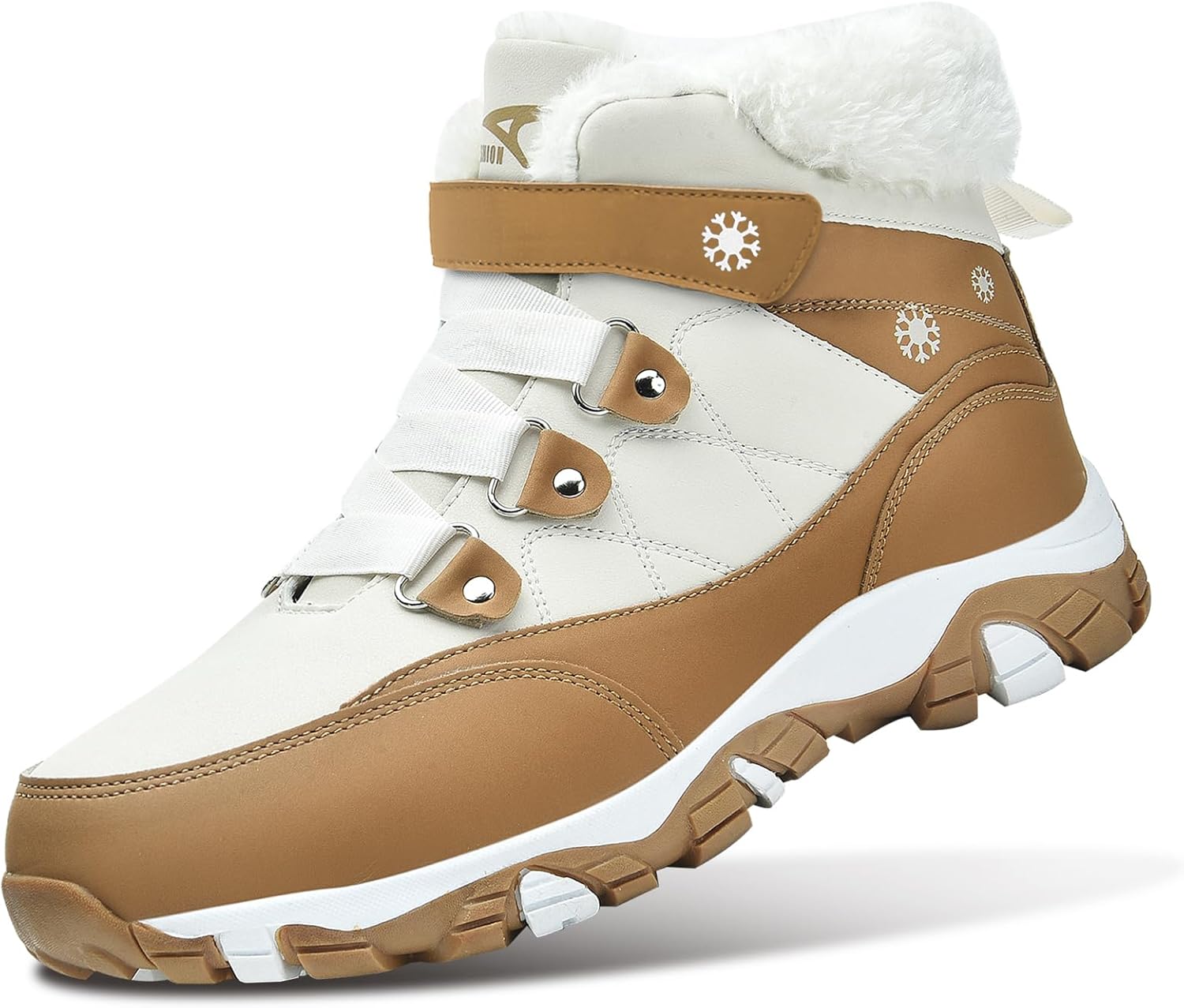 ASHION Womens Snow Boots for Winter Hiking and Outdoor Fun