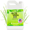 Organic Aloe Vera Gel 100% Pure for Skin & Sunburn Relief - Cooling