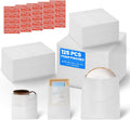 Moving Packaging Supplies 175pc Foam Pouches Kit - Fast Dish Packing