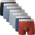 Boys Boxer Briefs 7 Pack Week Theme - Soft Breathable Bamboo