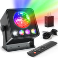 Disco Ball Party Lights Sunset Lamp Projector - RGB+UV+White+YGB
