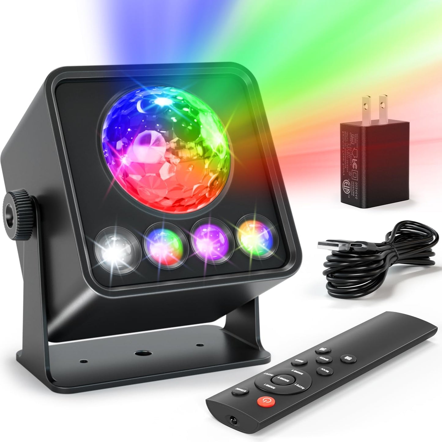 Disco Ball Party Lights Projector for Stunning Home Ambiance