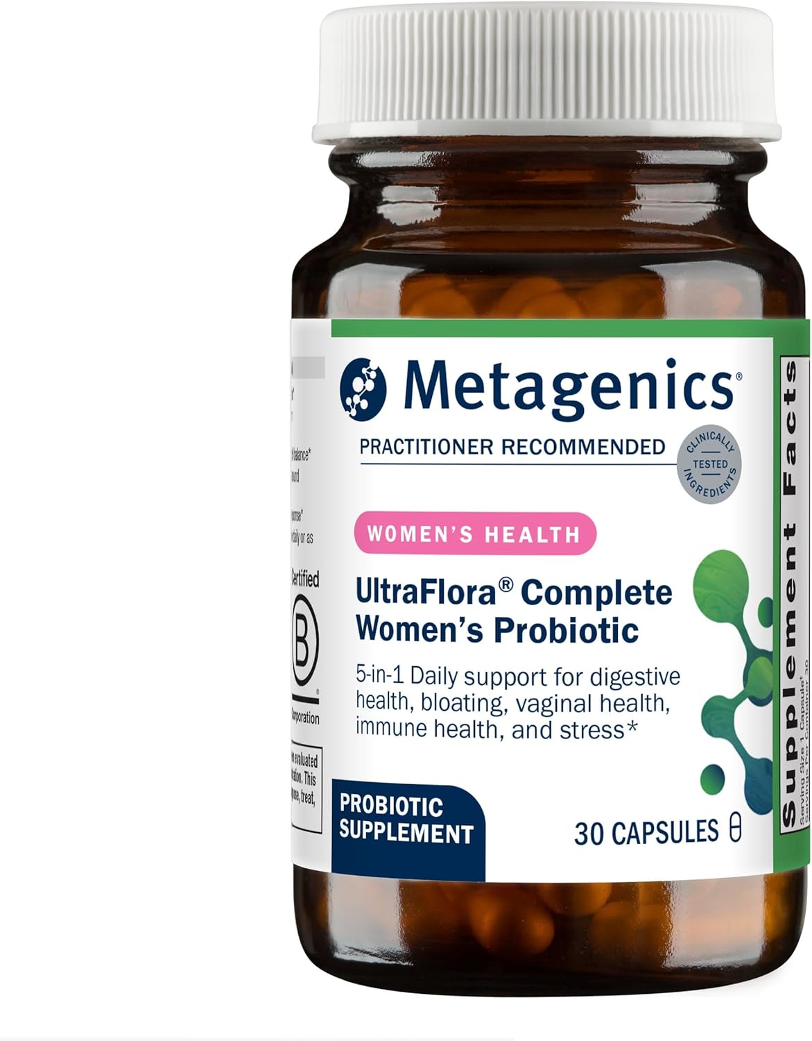 Metagenics UltraFlora Complete Women's Probiotic for Health