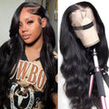 20 Inch 13x6 Lace Front Body Wave Human Hair Wig - 180% Density