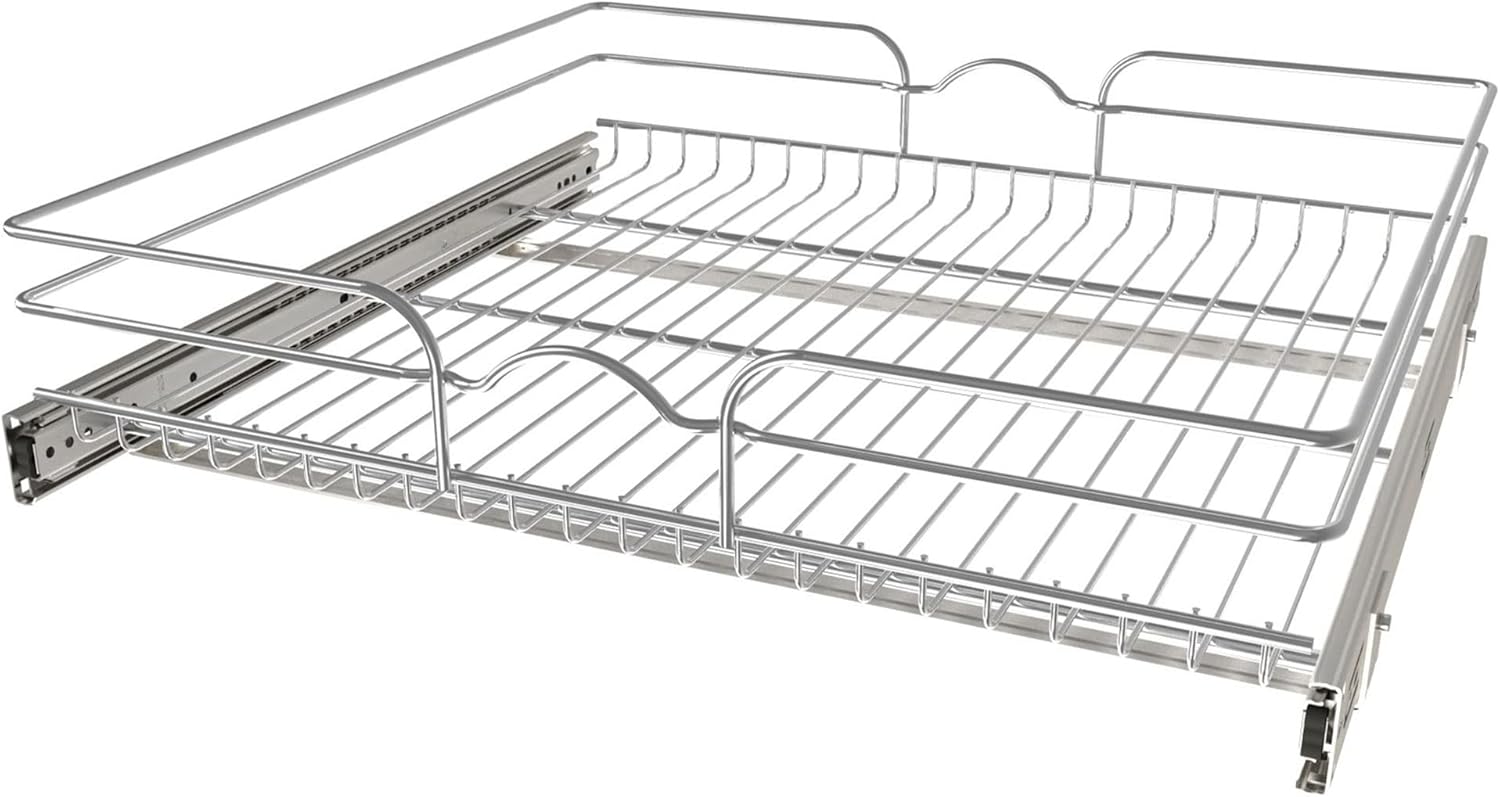 Rev-A-Shelf Kitchen Cabinet Pullout Shelf Organizer for Storage