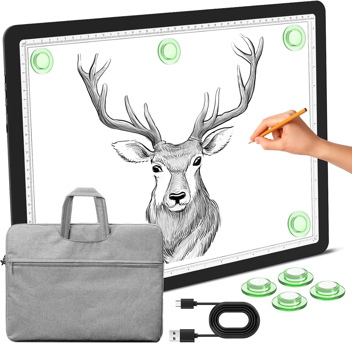 Phylosal Magnetic A3 Light Pad for Tracing and Drawing