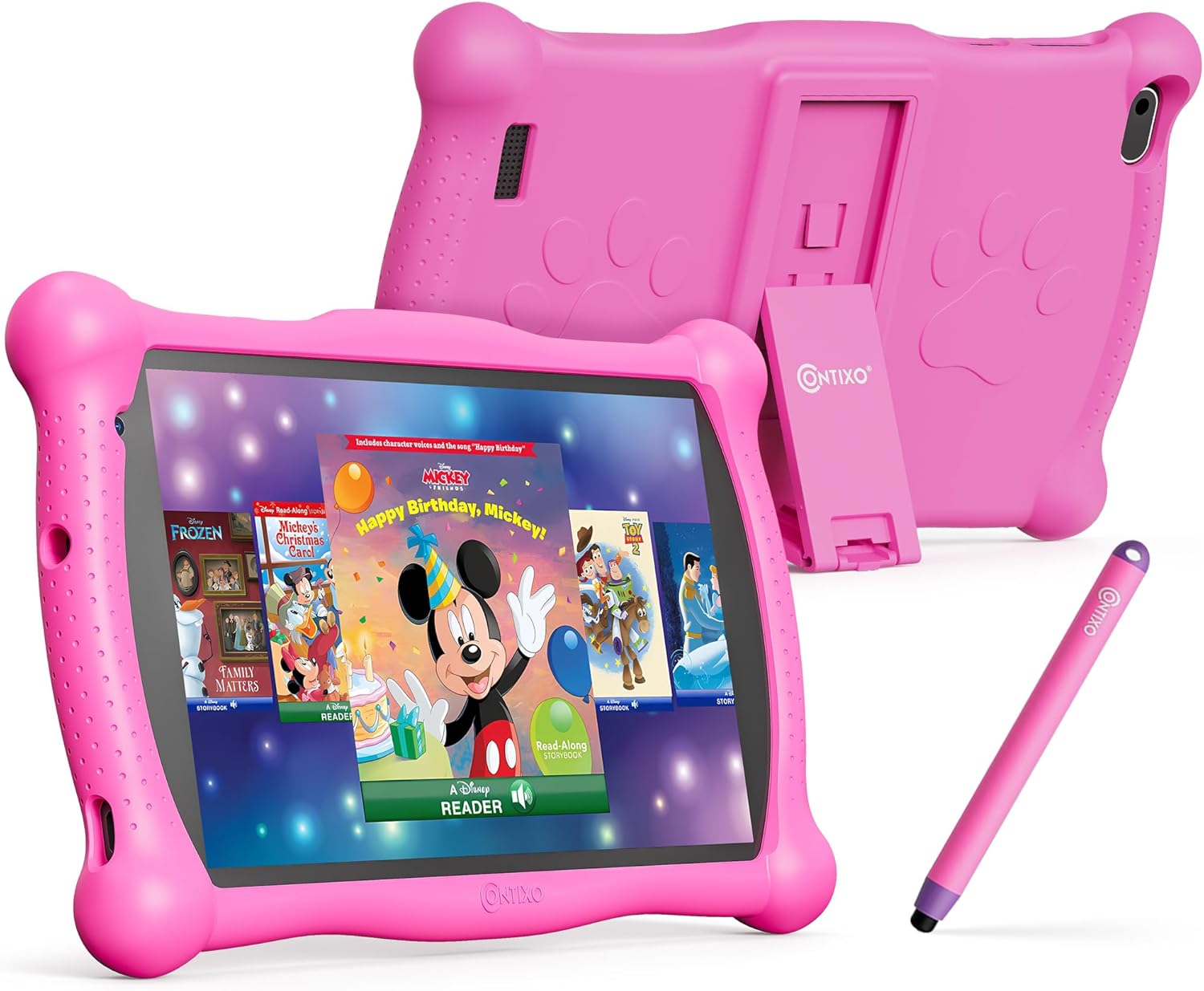 Contixo V10A Kids HD Learning Tablet with 50+ Disney eBooks