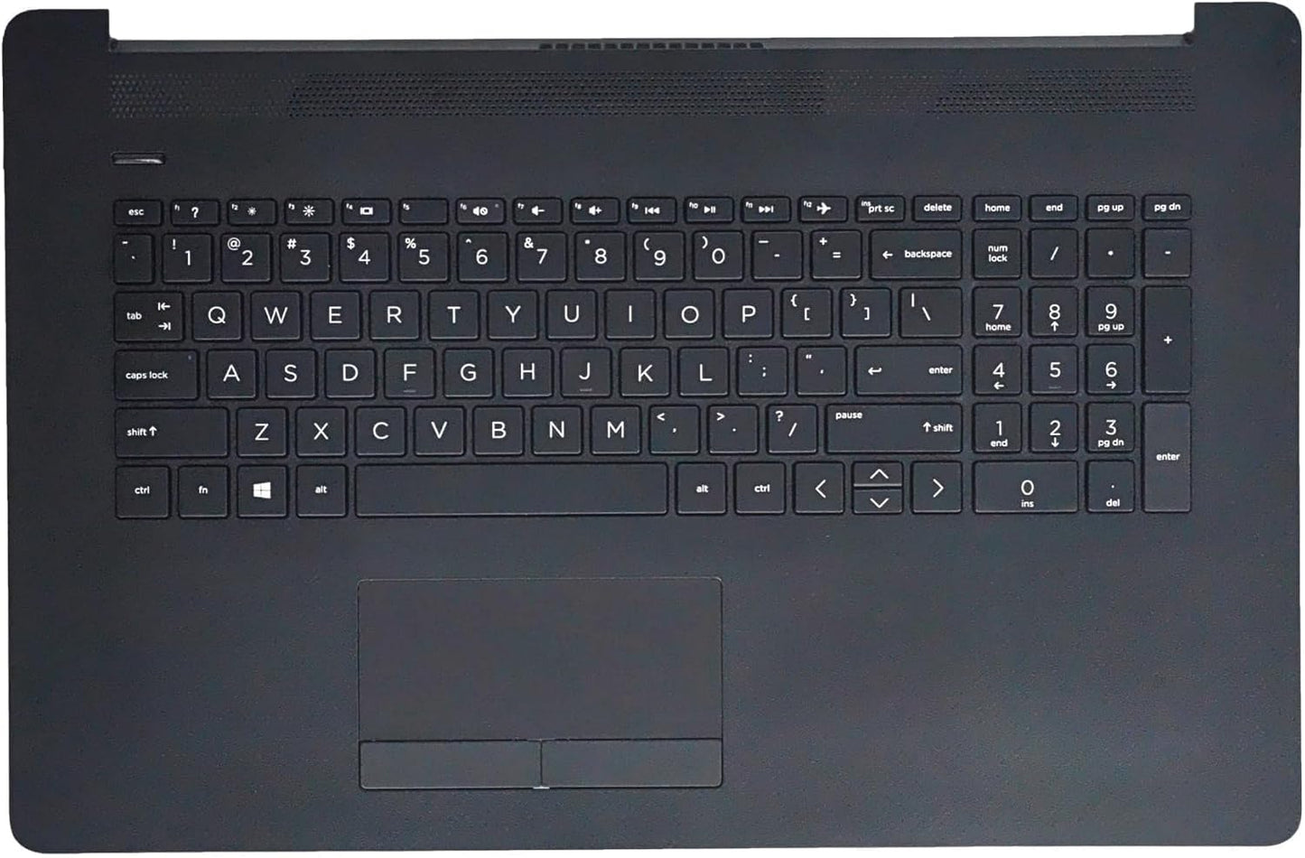 Replacement Upper Case Palmrest for HP 17-by Series Laptop