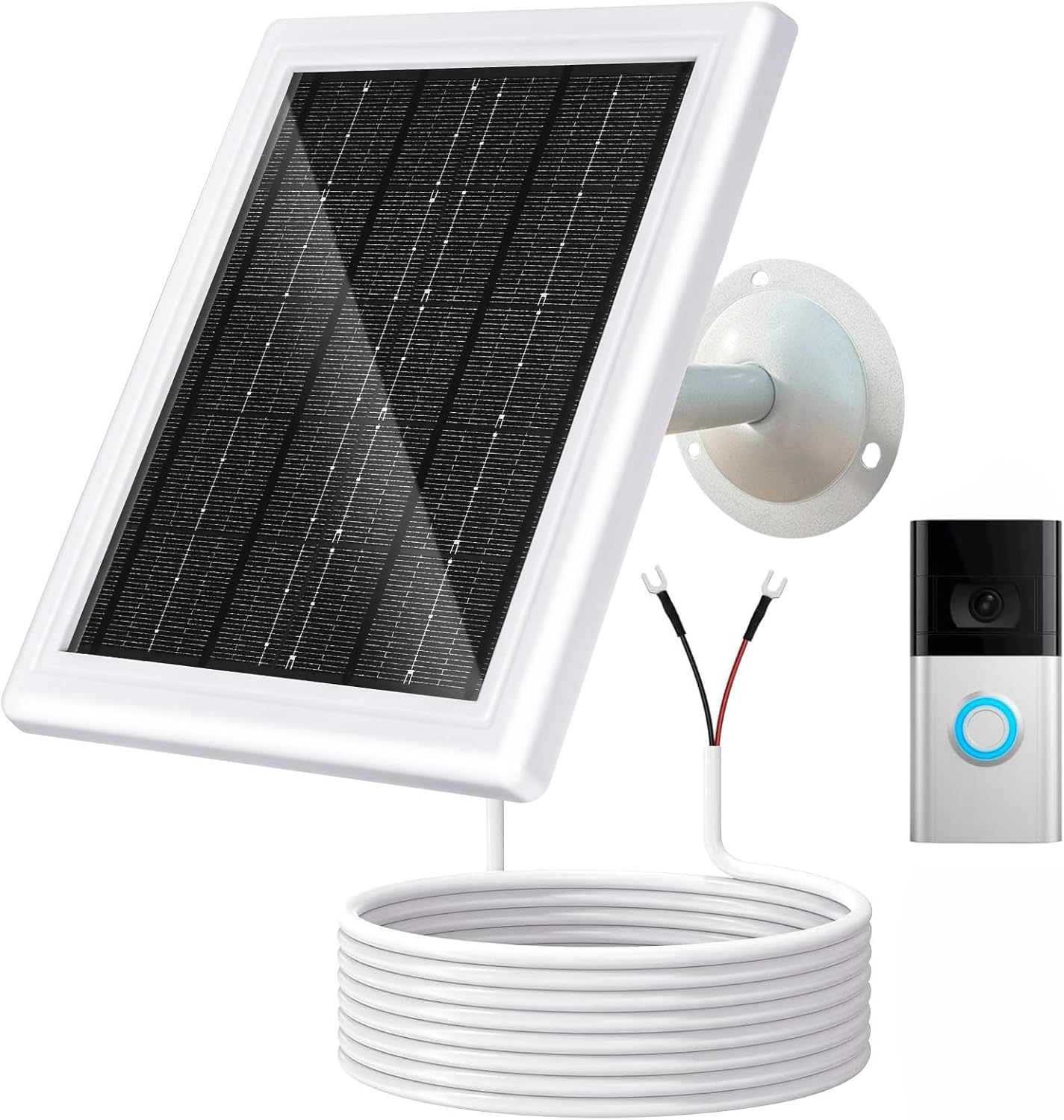 BOBUY Ring Doorbell Solar Charger - Reliable Power Solution