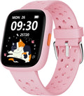 Kids 1.8in Pink Smart Watch for Girls - Fitness Tracker