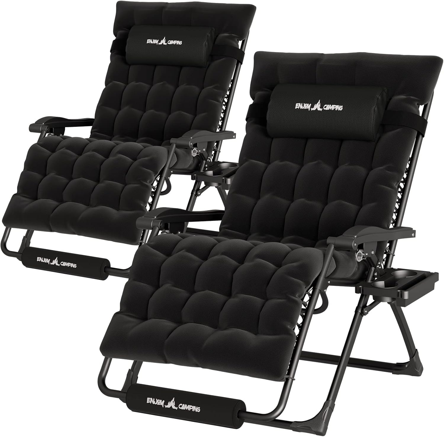 UDPATIO Oversized Zero Gravity Chair Set of 2 for Ultimate Comfort