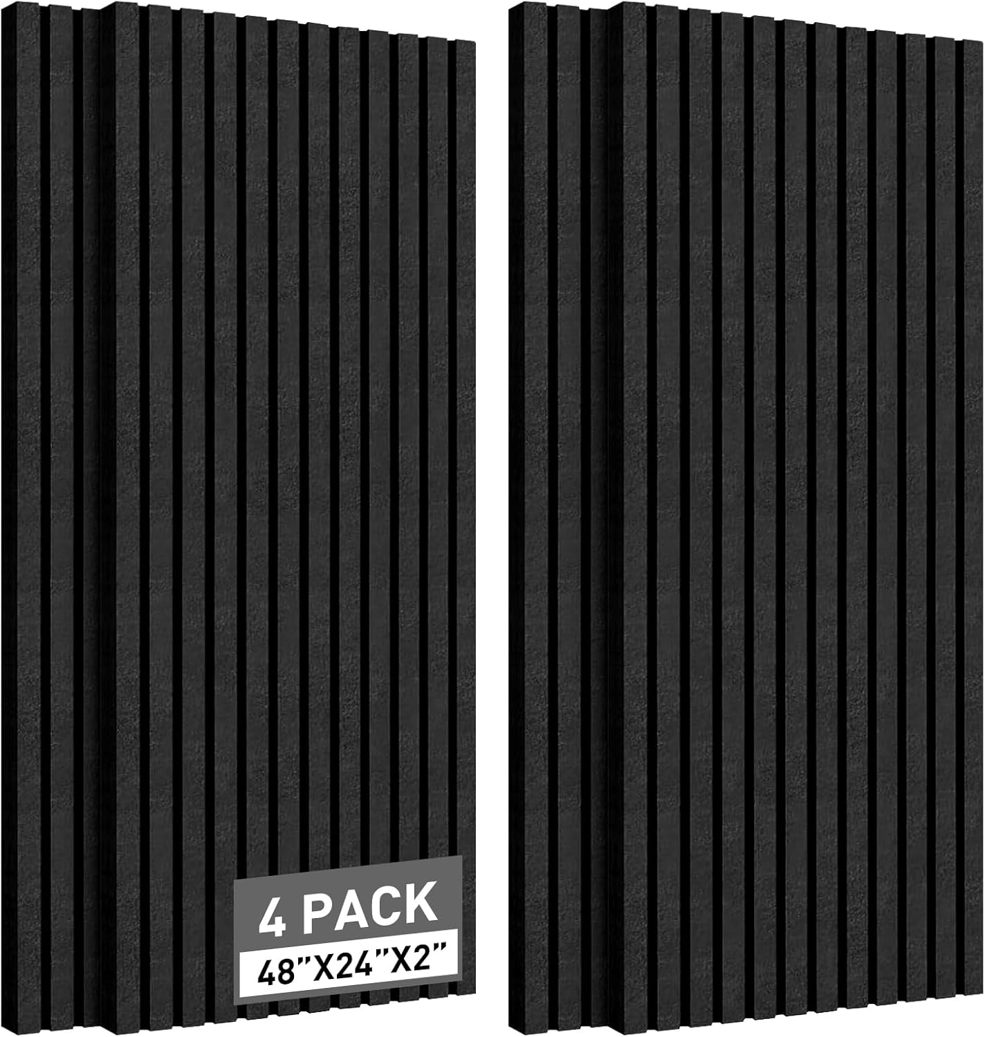 4 Pack Acoustic Foam Panels for Soundproofing and Insulation
