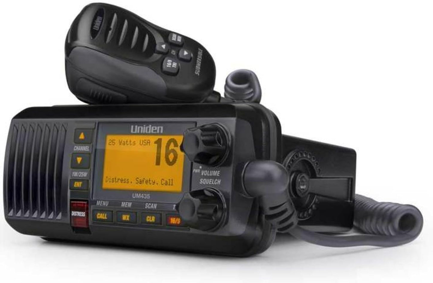 Uniden UM435BK VHF Marine Radio: Reliable Communication at Sea