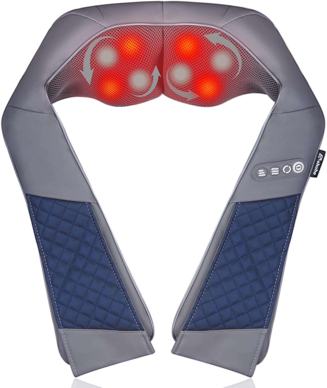 Shiatsu Neck Massager with Heat for Pain Relief and Relaxation