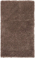 California Shag Accent Rug 2ft 3in x 5ft Taupe - Plush, Non-Shedding