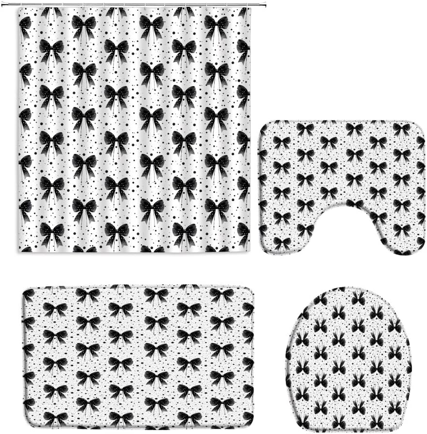 Chic Bowknot Shower Set ~ Princess Bathroom Glam