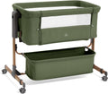 3 in 1 Baby Bassinet Bedside Sleeper - Adjustable Rocking Bassinet