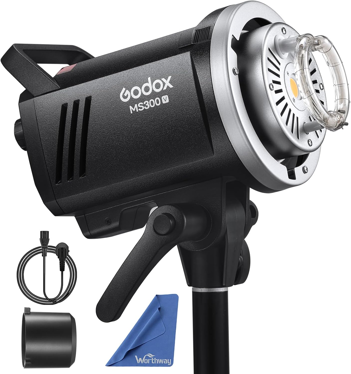Godox MS300V Compact Studio Strobe Flash Light for Portraits