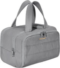 Travel Toiletry Bag Large Wide-Open Puffy Cosmetic Organizer