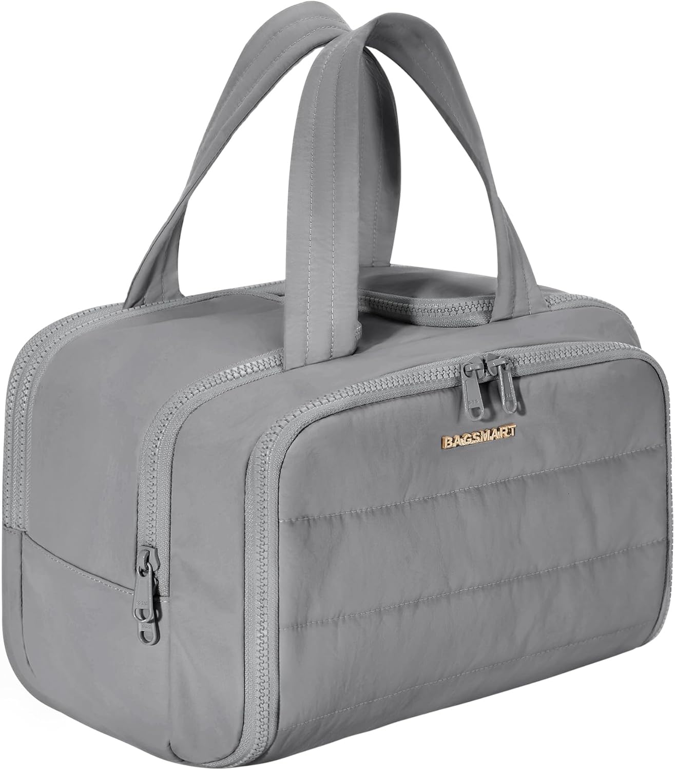 BAGSMART Travel Toiletry Bag - Large Capacity Makeup Organizer
