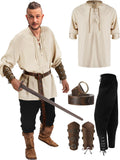 Halloween Renaissance Men's Costume Set - Vintage Pirate Outfit