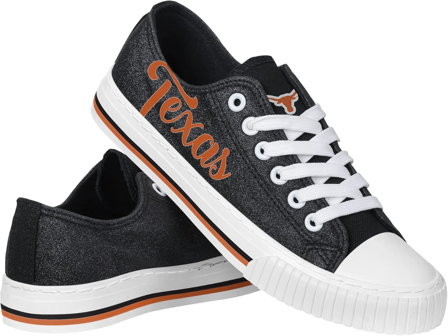 FOCO Women's NCAA College Team Logo Fashion Low Top Sneakers