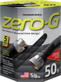 5/8ft x 50ft zero-G Lightweight Garden Hose - Kink Free Performance