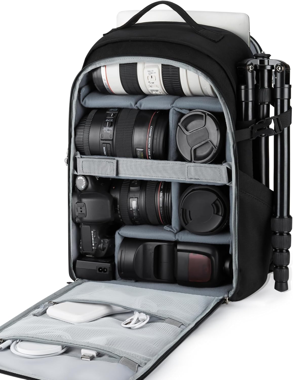 BAGSMART Camera Backpack with Laptop Compartment