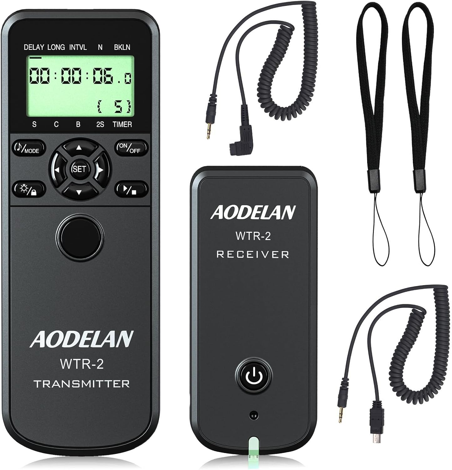 AODELAN Wireless Shutter Release for Sony Cameras - Timer Control