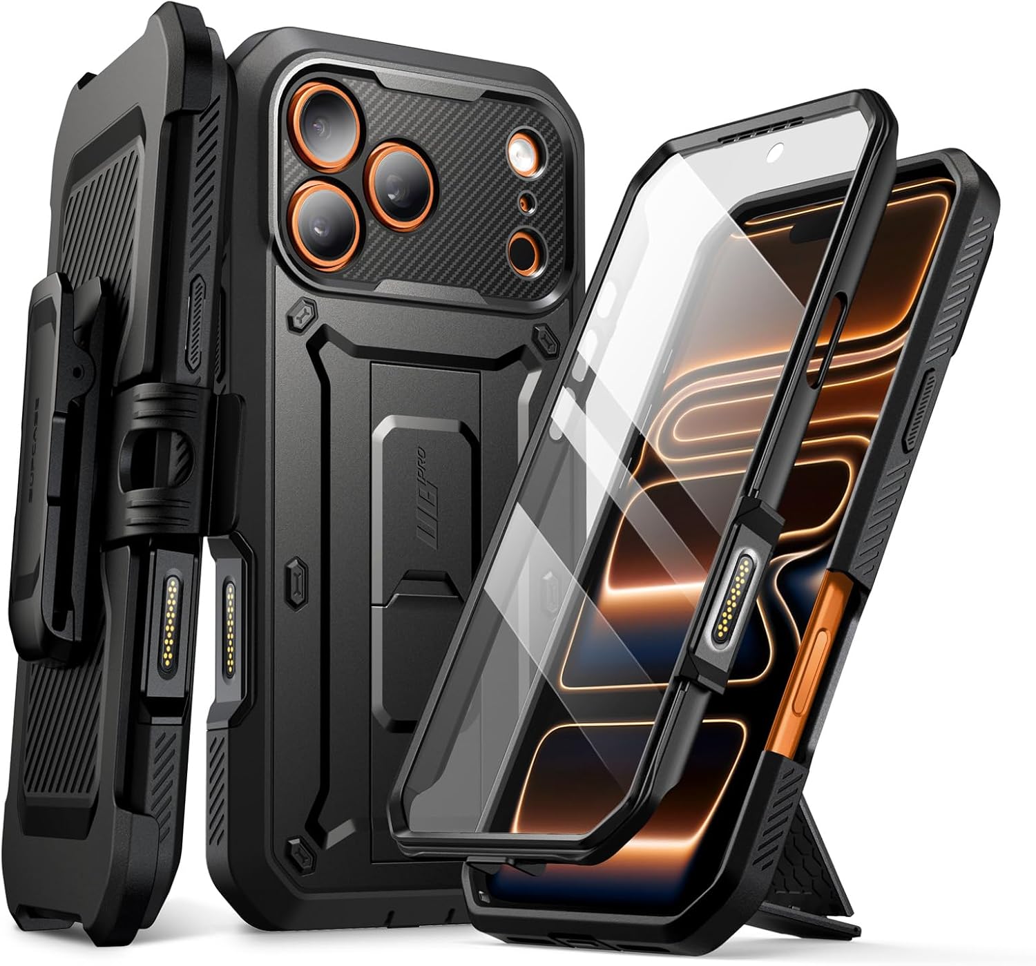 SUPCASE iPhone 17 Pro Case with Kickstand & Camera Control