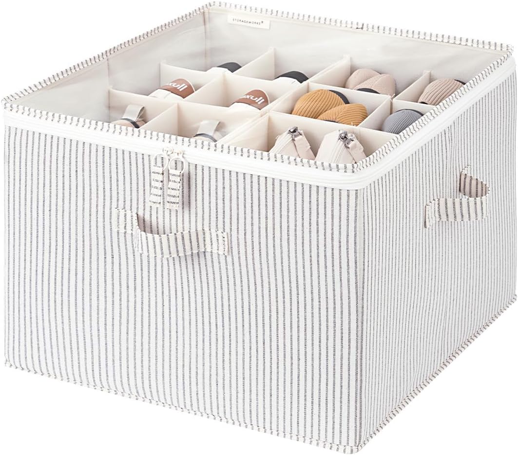 StorageWorks Shoe Organizer for Closet - Holds 16 Pairs of Shoes