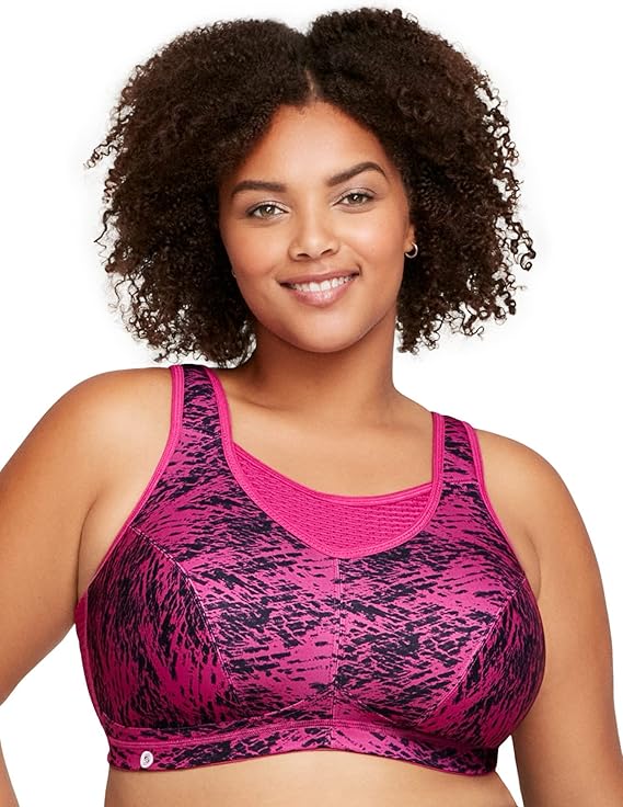 Glamorise Women's Plus Size No-Bounce Camisole Sports Bra Review