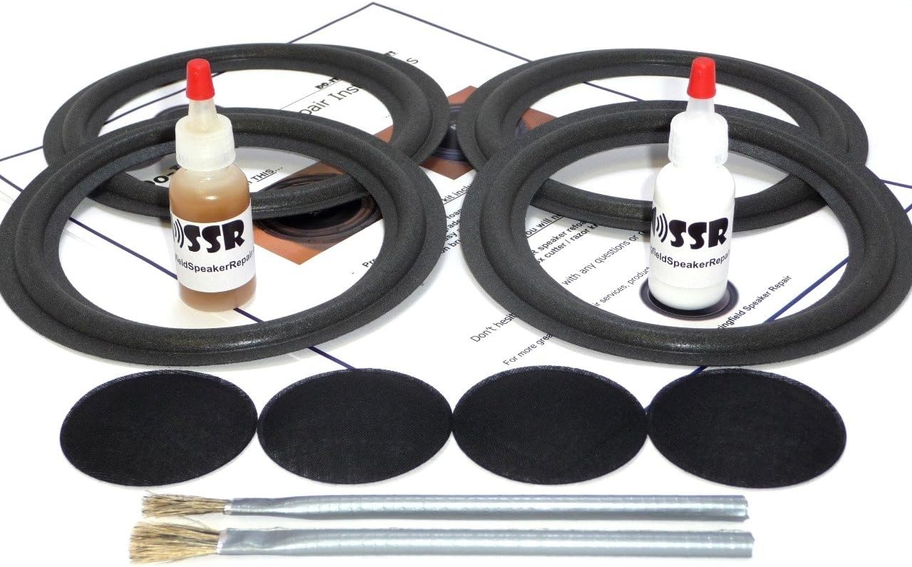Complete Advent Laureate Speaker Foam Surround Edge Repair Kit