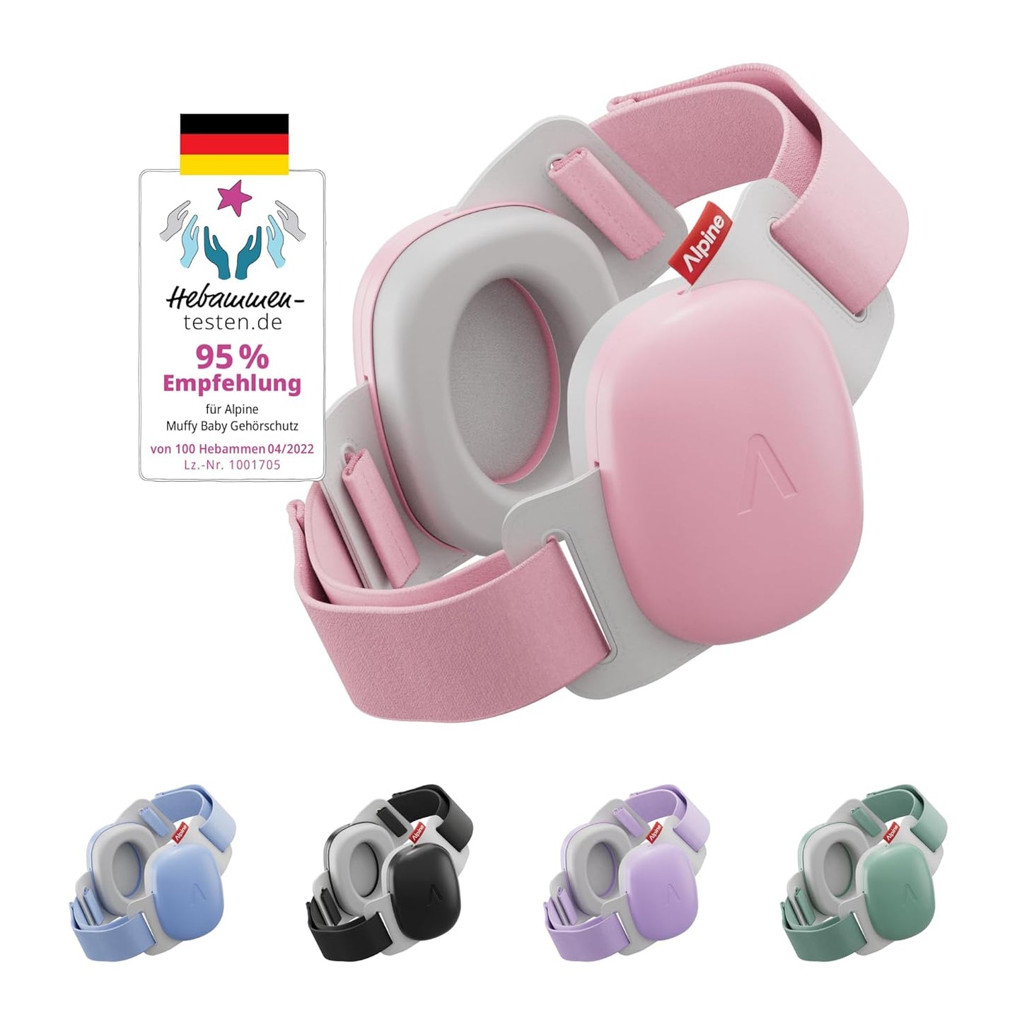 Alpine Muffy Baby Comfort Ear Defenders for Hearing Protection
