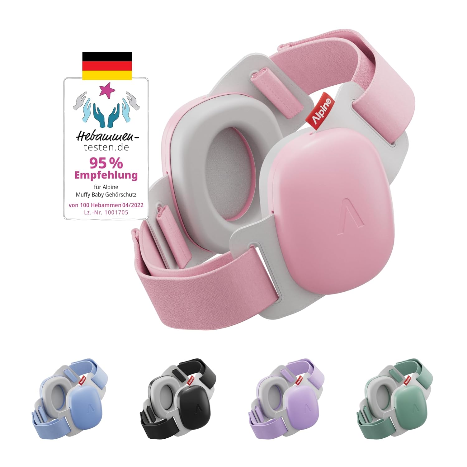 Alpine Muffy Baby Comfort Ear Defenders for Hearing Protection