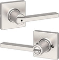 Kwikset Casey Privacy Door Handle with Lock for Bedroom Interiors