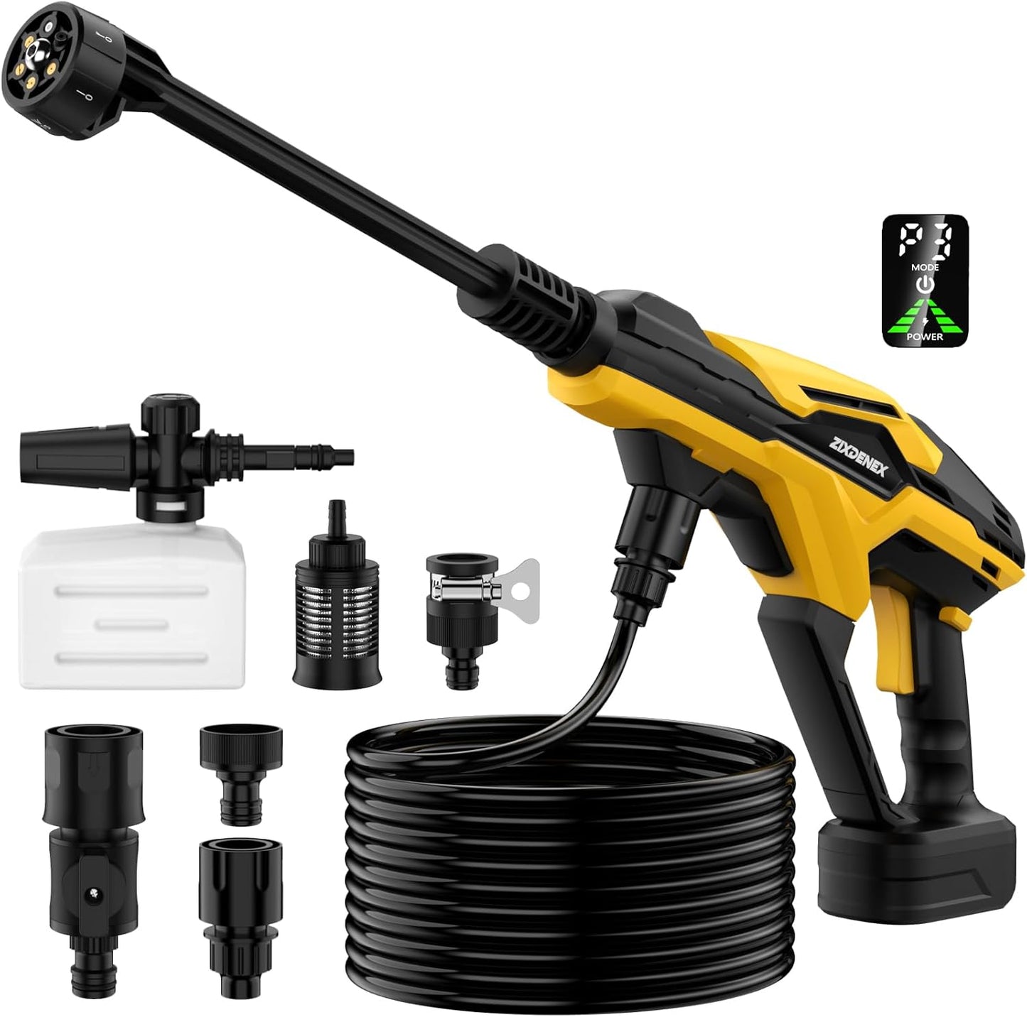 Cordless Pressure Washer for Dewalt 20V Battery - 800 PSI Power