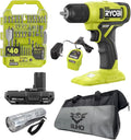 Drill Set Bundle with Ryobi 18V Cordless Drill - Compact Power