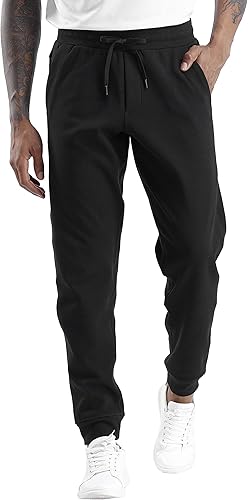 THE GYM PEOPLE Mens' Fleece Joggers with Deep Pockets Style
