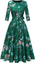 DRESSTELLS Cocktail Dresses for Women - Vintage Tea Length Dress