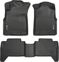 Floor Mats for 2005-2015 Toyota Tacoma Double Cab - 3-pc Black