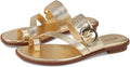 Michael Kors Vera Flat Thong Sandal - Iconic Logo Charm