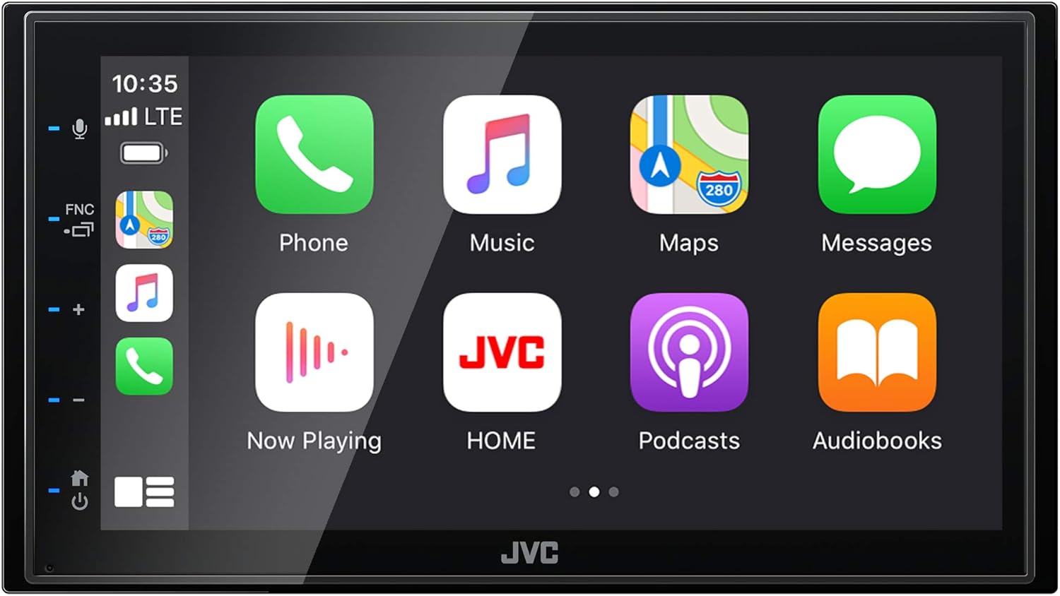 JVC KW-M56BT Multimedia Player with Apple CarPlay and Android Auto