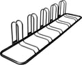 Retrospec Stash Rack Bike Floor Stand - Space-Saving Garage Storage