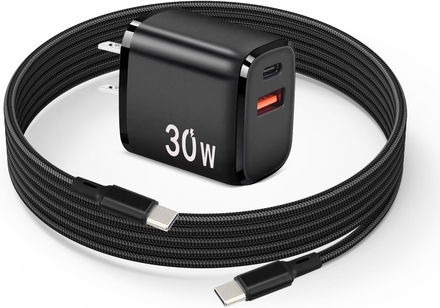 Fast Charge DJI Drones: 30W USB C Dual Port Charger