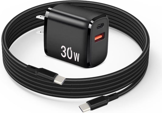Fast Charge DJI Drones: 30W USB C Dual Port Charger