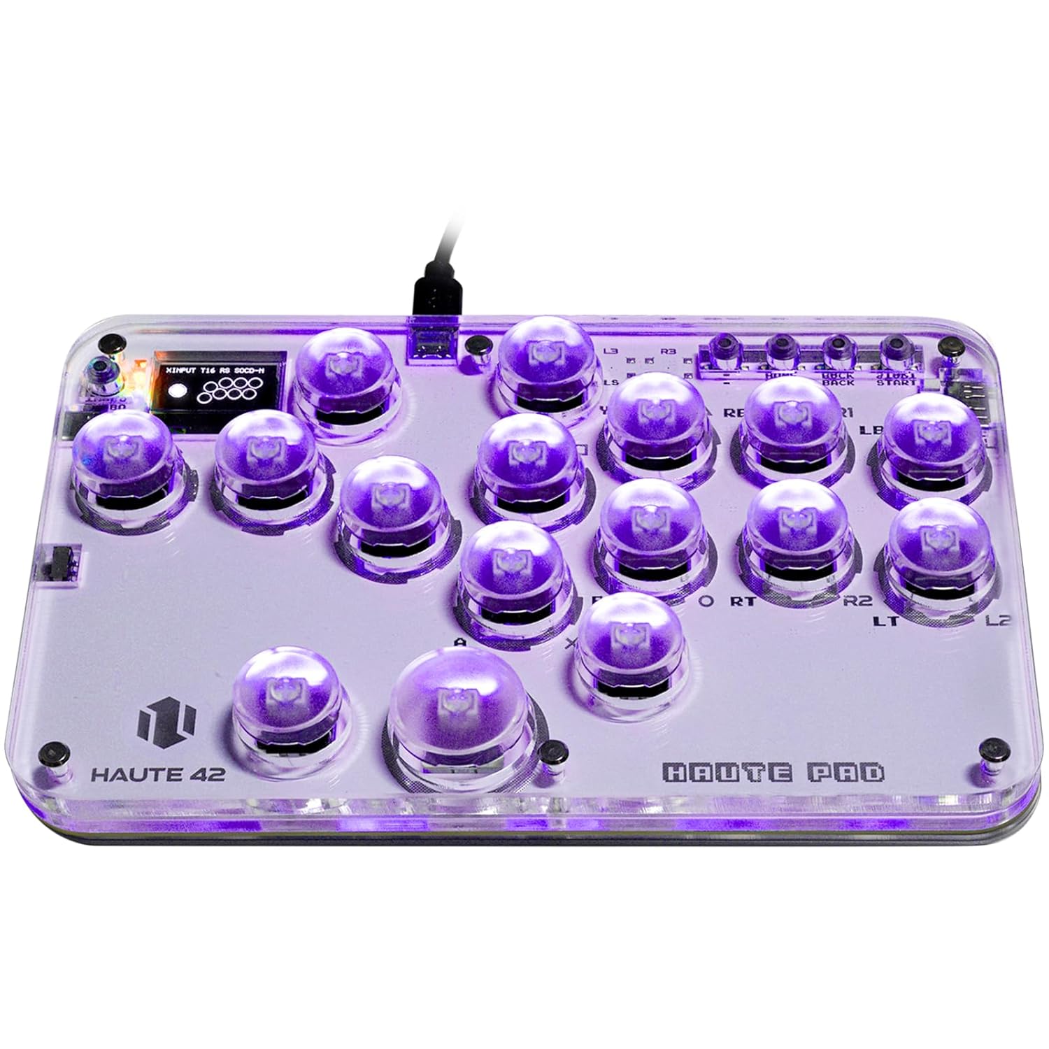 JZW-Shop Haute42 Leverless Arcade Stick G16 for Multi-Platform Gaming