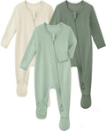 Rayon From Bamboo Baby Pajamas Footed PJs - Ultra-Soft Sleepers