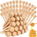 200 PCS Wooden Honey Dipper Sticks by WEFOO for Parties