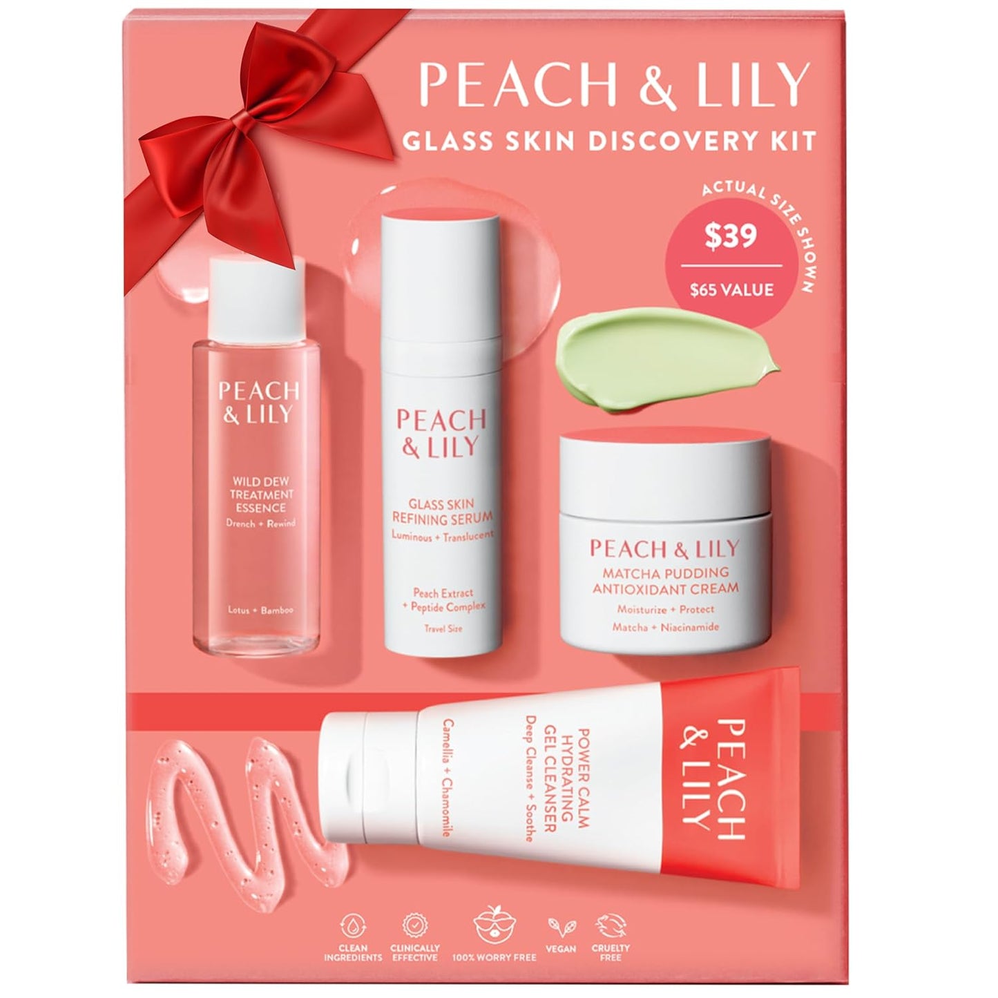 Glass Skin Discovery Kit for Radiant Skin by Peach & Lily